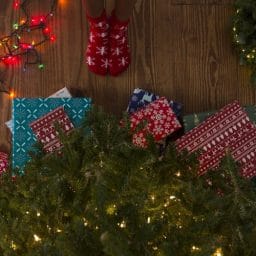 Some holiday decorations.